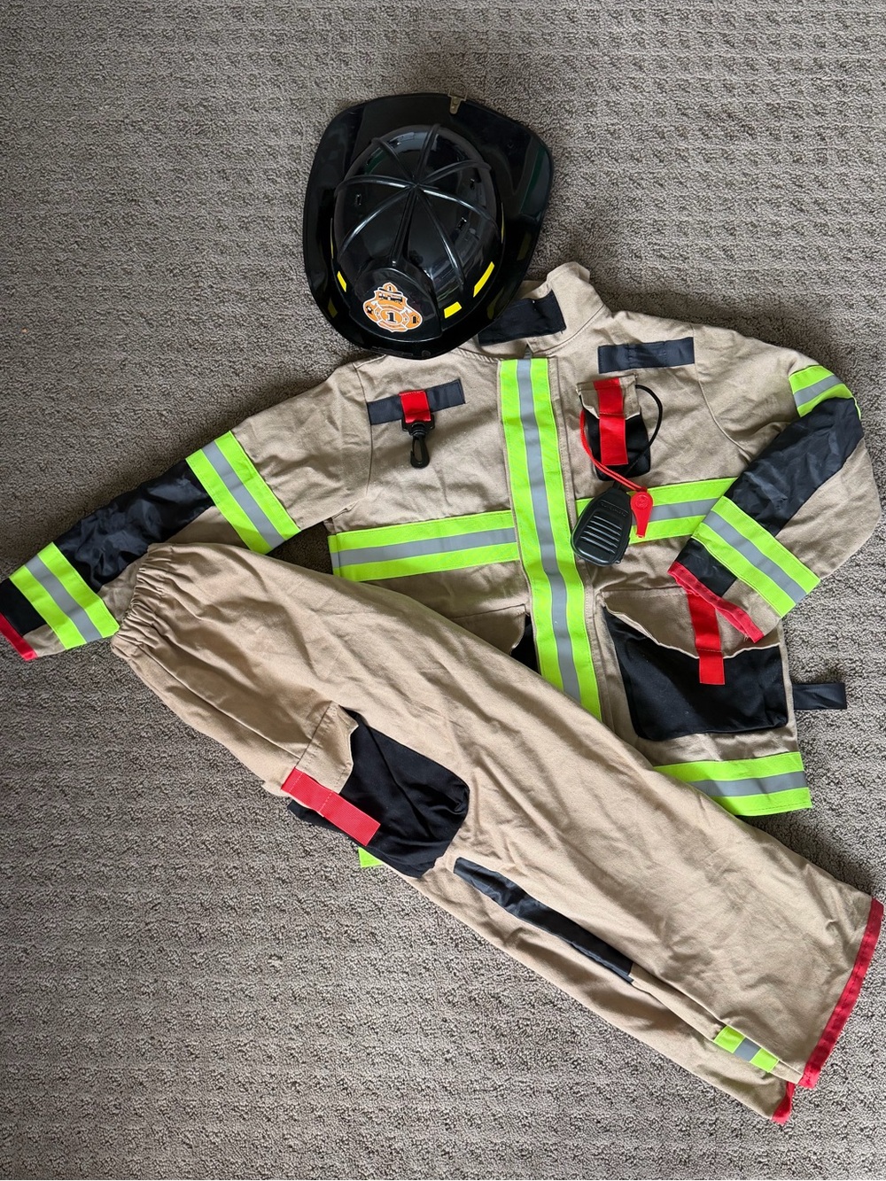 Kids Firefighter Costume